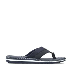 Discount Men'S Toe Separator Navy Blue Men'S Mules & Slippers