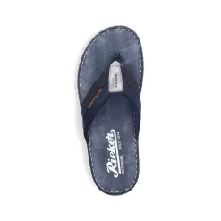 Discount Men'S Toe Separator Navy Blue Men'S Mules & Slippers