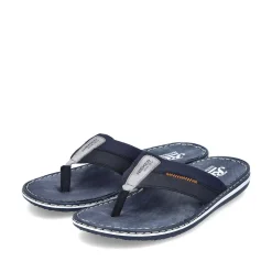 Discount Men'S Toe Separator Navy Blue Men'S Mules & Slippers