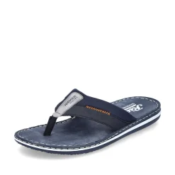Discount Men'S Toe Separator Navy Blue Men'S Mules & Slippers