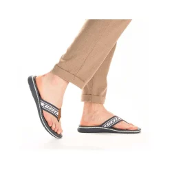 Online Men'S Toe Separator Sea Blue Men'S Mules & Slippers