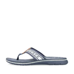 Online Men'S Toe Separator Sea Blue Men'S Mules & Slippers