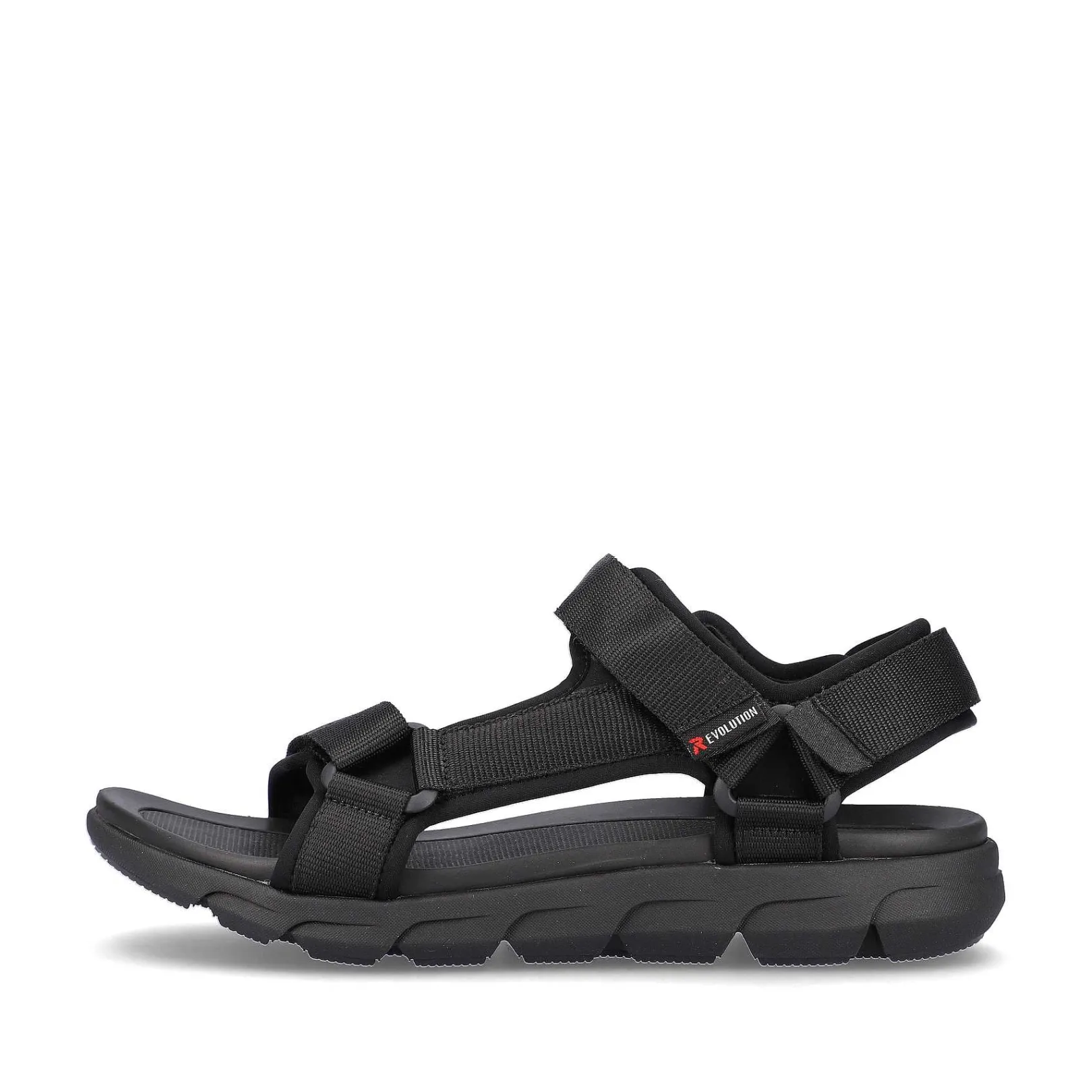 Sale Men'S Trekking Sandals Deep Black Men'S Sandals