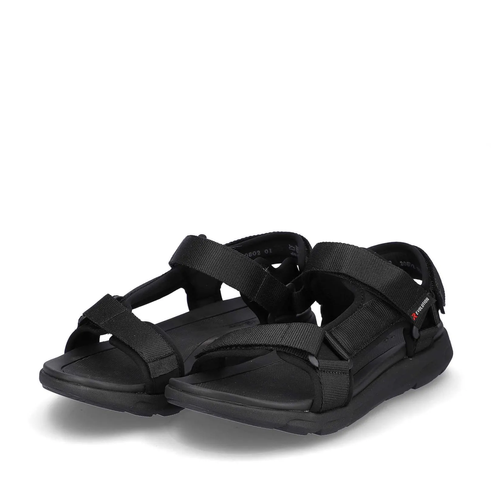 Sale Men'S Trekking Sandals Deep Black Men'S Sandals