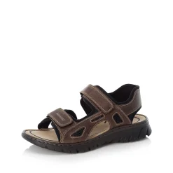 New Men'S Trekking Sandals Dark Brown Men'S Summer Shoes