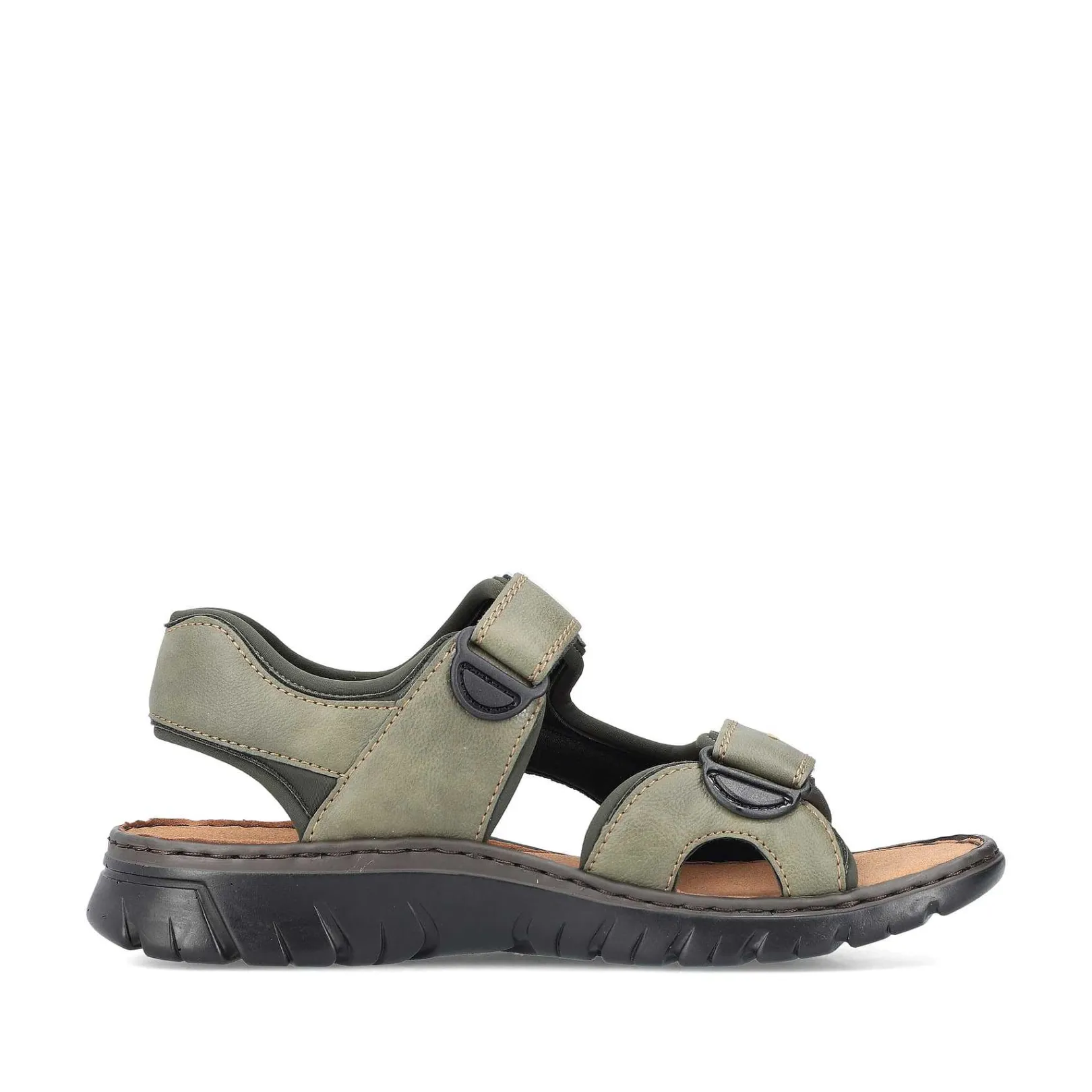 Best Men'S Trekking Sandals Green Gray Men'S Summer Shoes