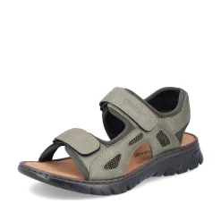Best Men'S Trekking Sandals Green Gray Men'S Summer Shoes