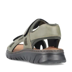 Best Men'S Trekking Sandals Green Gray Men'S Summer Shoes