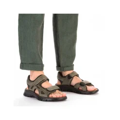Best Men'S Trekking Sandals Green Gray Men'S Summer Shoes