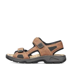 Hot Men'S Trekking Sandals Nut Brown Men'S Sandals