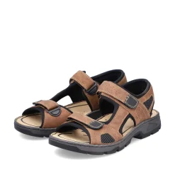 Hot Men'S Trekking Sandals Nut Brown Men'S Sandals