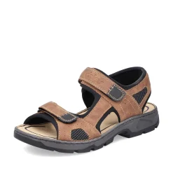 Hot Men'S Trekking Sandals Nut Brown Men'S Sandals