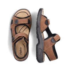 Hot Men'S Trekking Sandals Nut Brown Men'S Sandals