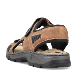 Hot Men'S Trekking Sandals Nut Brown Men'S Sandals