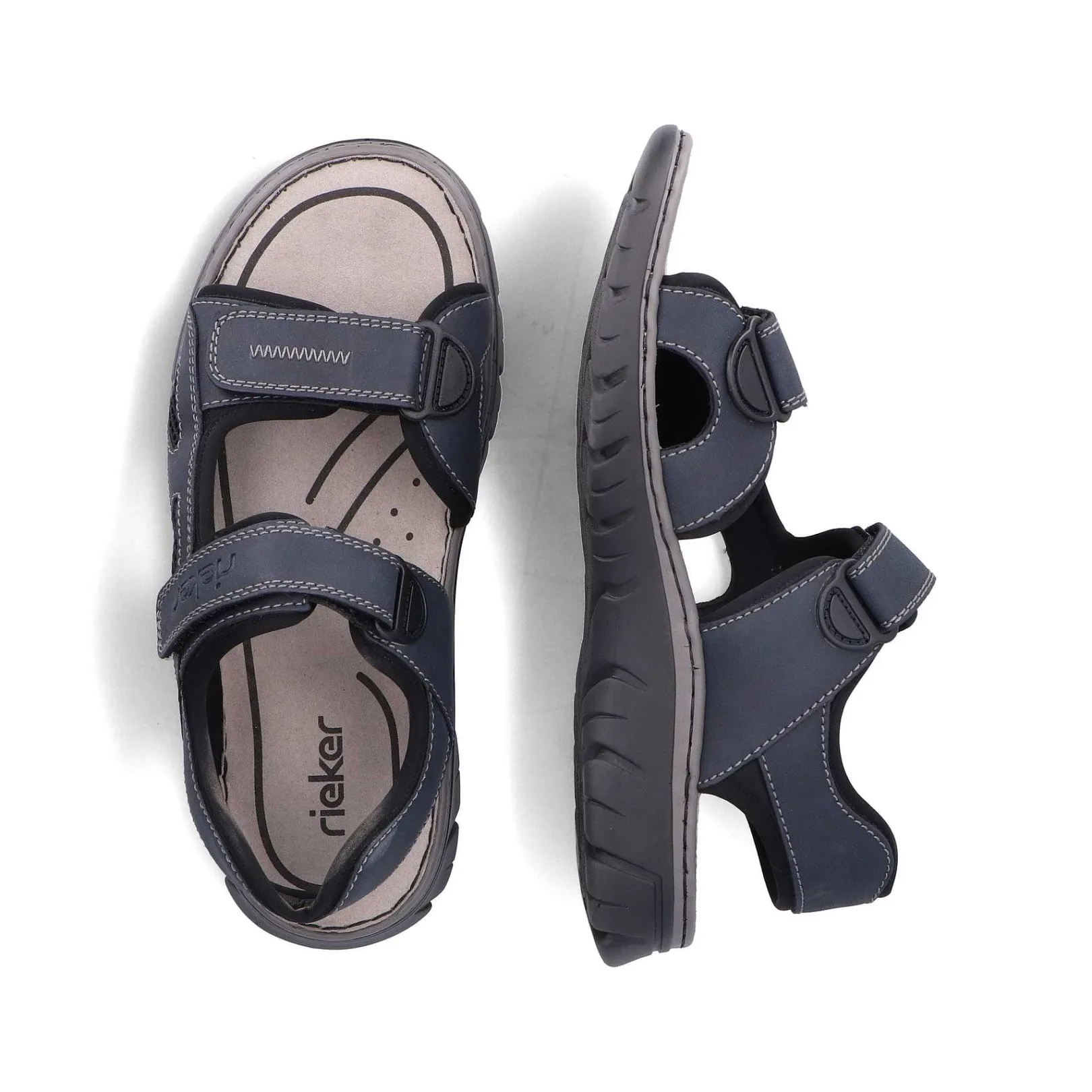 Men'S Trekking Sandals Blue Gray Men'S Summer Shoes