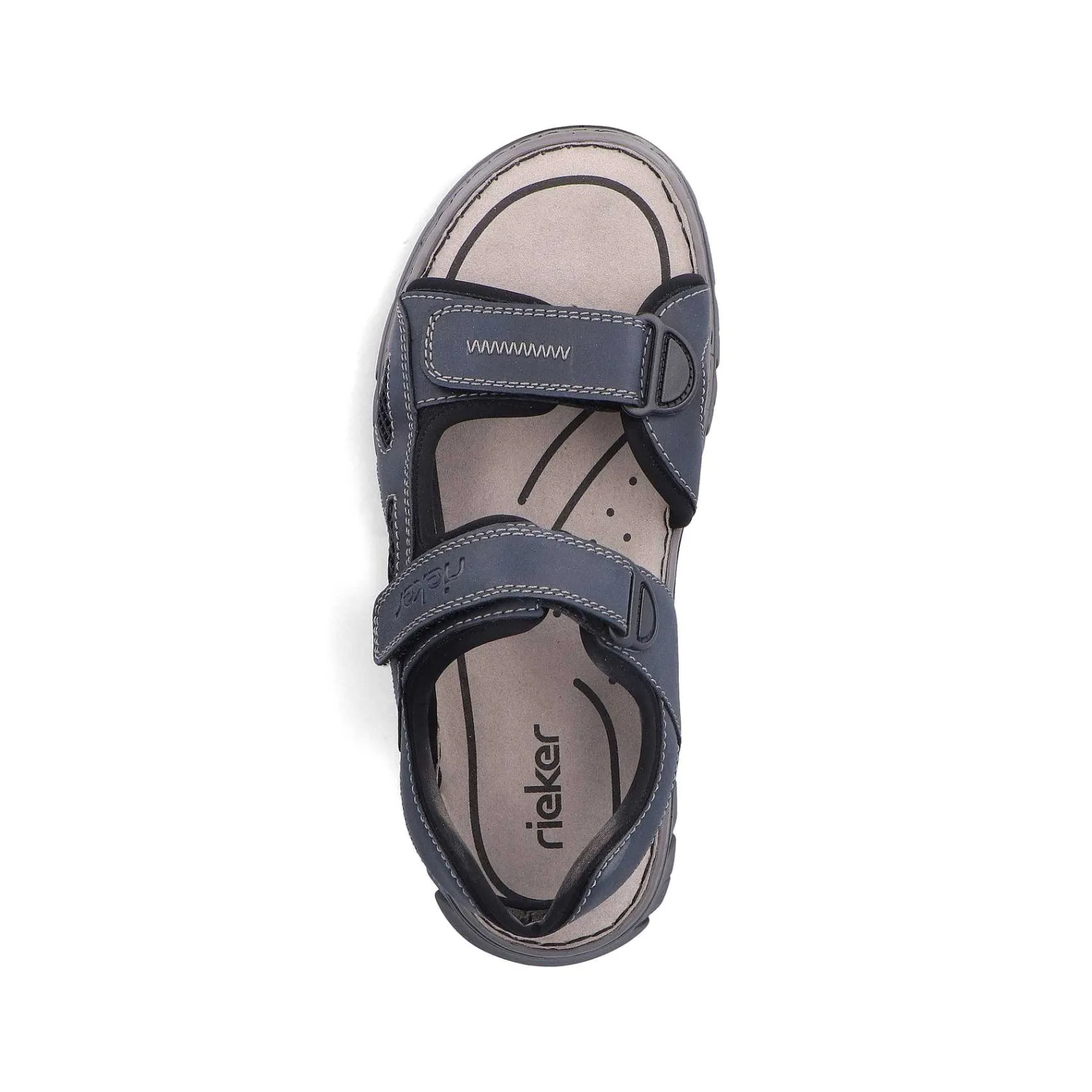 Men'S Trekking Sandals Blue Gray Men'S Summer Shoes