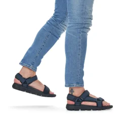 Hot Men'S Trekking Sandals Dark Blue Men'S Sandals