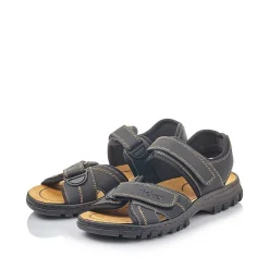 Sale Men'S Trekking Sandals Graphite Black Men'S Sandals