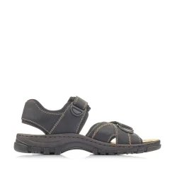 Sale Men'S Trekking Sandals Graphite Black Men'S Sandals