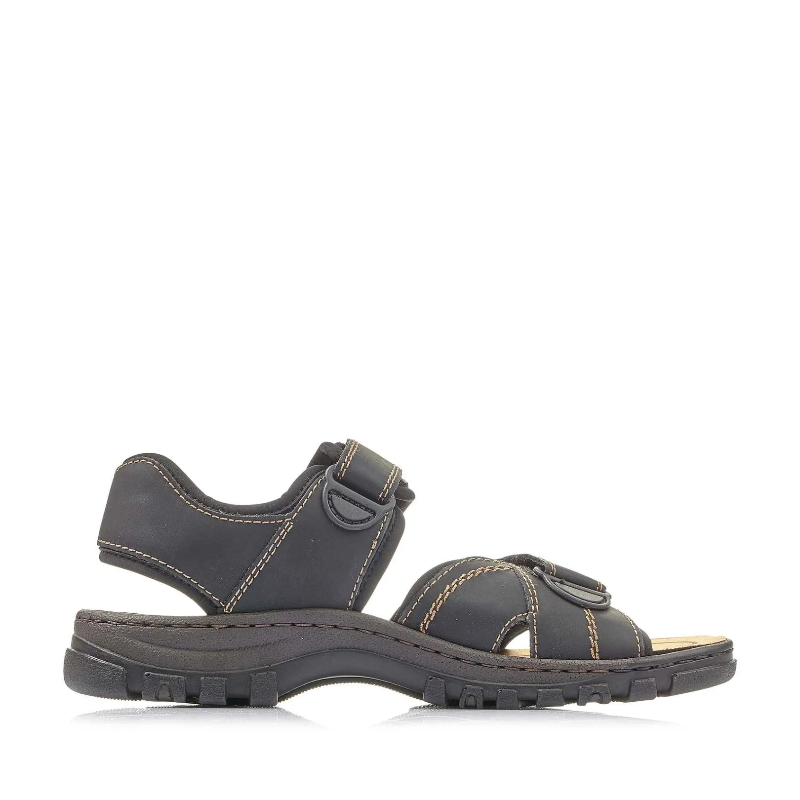 Sale Men'S Trekking Sandals Graphite Black Men'S Sandals