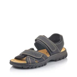 Sale Men'S Trekking Sandals Graphite Black Men'S Sandals