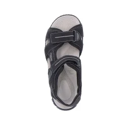 Hot Men'S Trekking Sandals Jet Black Men'S Sandals