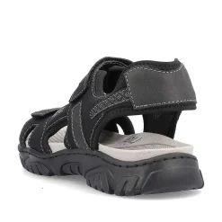 Hot Men'S Trekking Sandals Jet Black Men'S Sandals