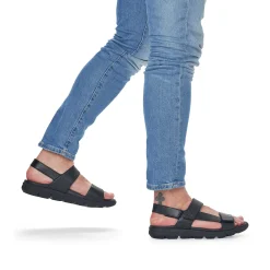 Clearance Men'S Trekking Sandals Midnight Black Men'S Sandals