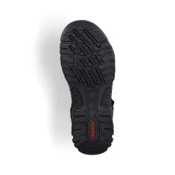 New Men'S Trekking Sandals Asphalt Black-Gray Men'S Sandals