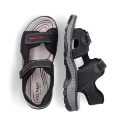 Online Men'S Trekking Sandals Asphalt Black Men'S Sandals