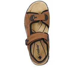 New Men'S Trekking Sandals Wood Brown Men'S Sandals
