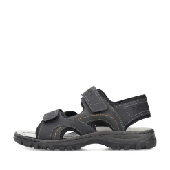 Clearance Men'S Trekking Sandals Midnight Black Men'S Sandals