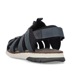 Outlet Men'S Trekking Sandals Steel Blue Men'S Summer Shoes