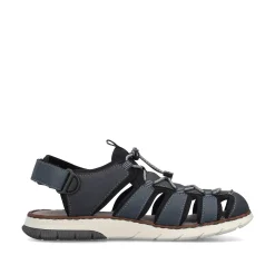 Outlet Men'S Trekking Sandals Steel Blue Men'S Summer Shoes