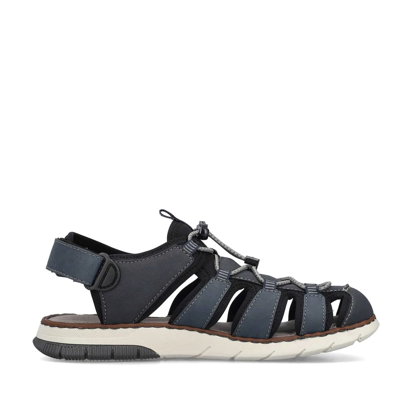 Outlet Men'S Trekking Sandals Steel Blue Men'S Summer Shoes