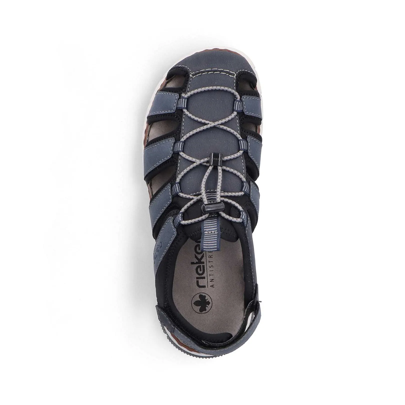 Outlet Men'S Trekking Sandals Steel Blue Men'S Summer Shoes