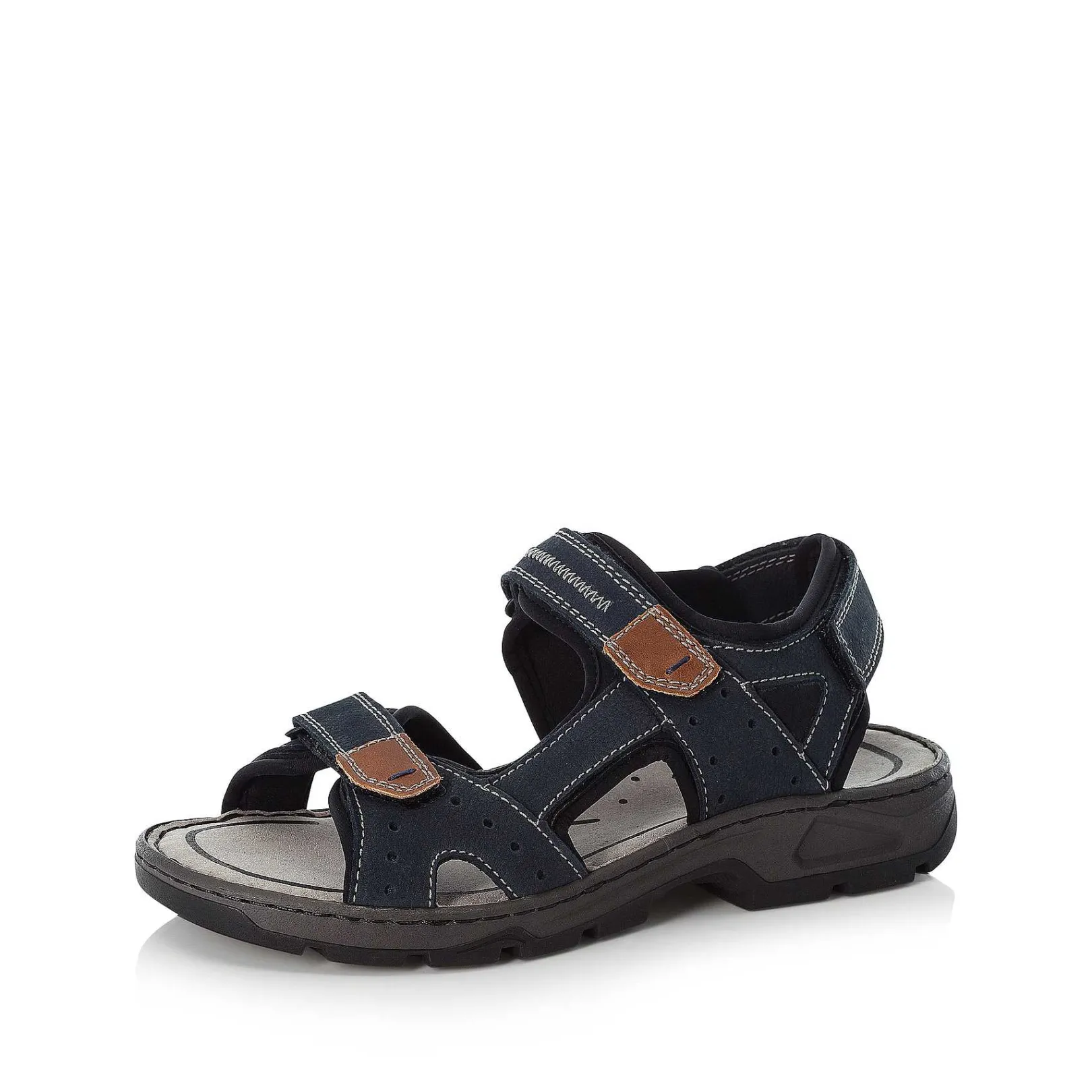 Hot Men'S Trekking Sandals Sea Blue Men'S Summer Shoes