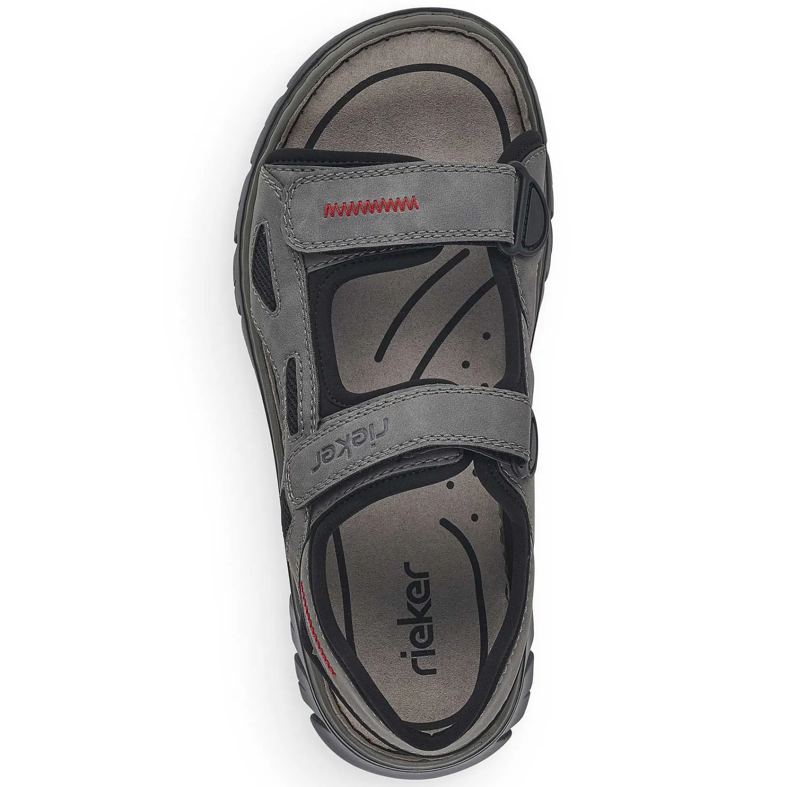 Sale Men'S Trekking Sandals Rock Grey Men'S Summer Shoes