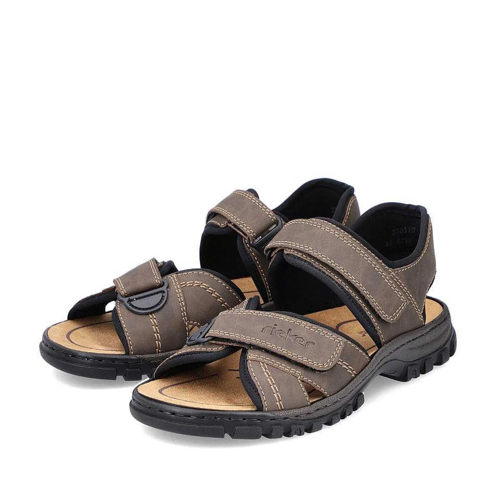 Discount Men'S Trekking Sandals Espresso Brown Men'S Sandals
