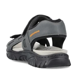 New Men'S Trekking Sandals Steel Gray Men'S Sandals