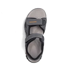 New Men'S Trekking Sandals Steel Gray Men'S Sandals
