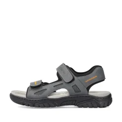 New Men'S Trekking Sandals Steel Gray Men'S Sandals