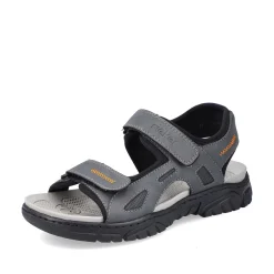 New Men'S Trekking Sandals Steel Gray Men'S Sandals