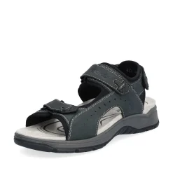 New Men'S Trekking Sandals Blue Gray Men'S Sandals