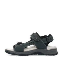 New Men'S Trekking Sandals Blue Gray Men'S Sandals