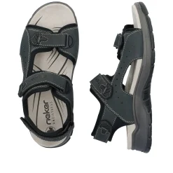 New Men'S Trekking Sandals Blue Gray Men'S Sandals