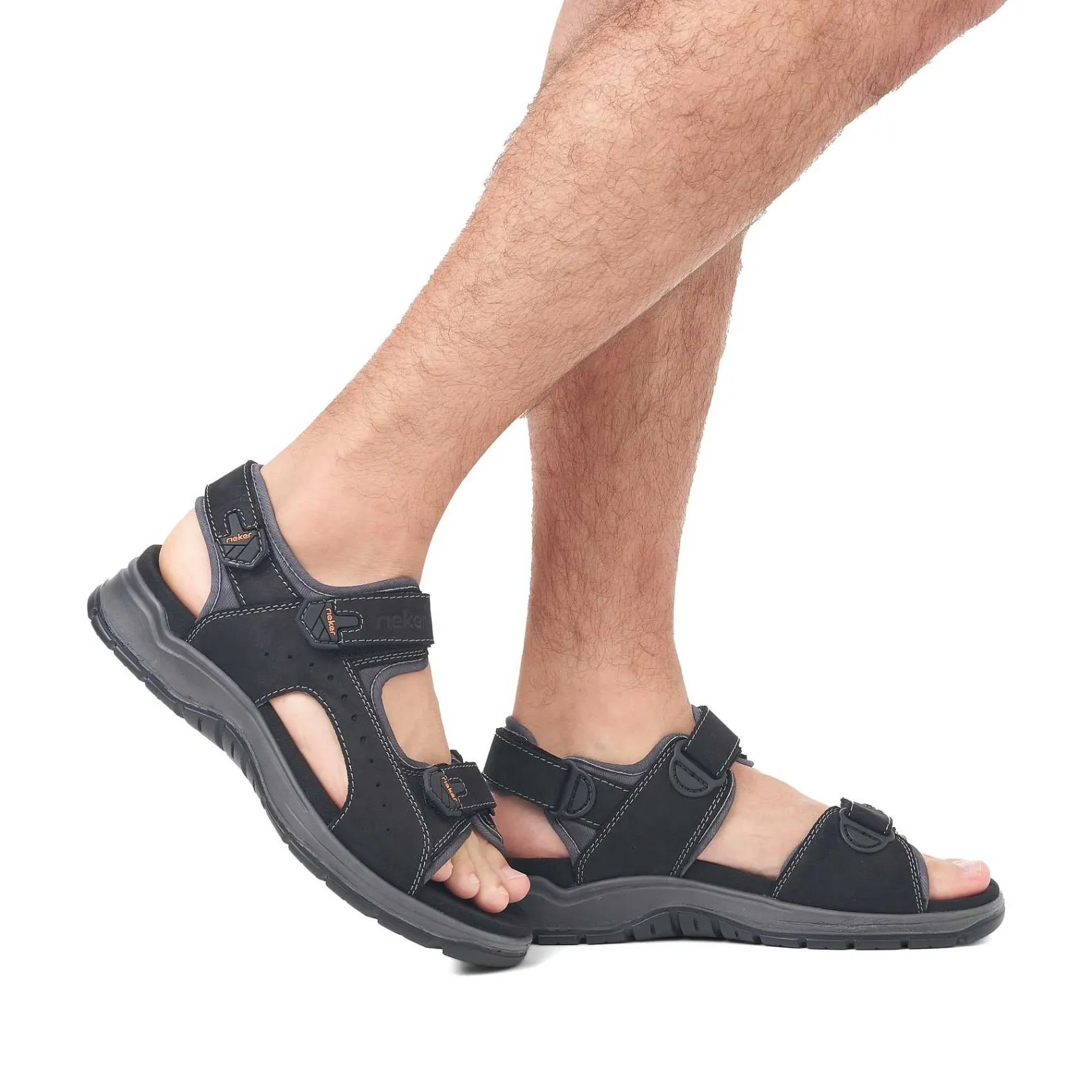 Men'S Trekking Sandals Night Black Men'S Summer Shoes