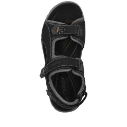 Men'S Trekking Sandals Night Black Men'S Summer Shoes