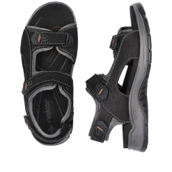 Men'S Trekking Sandals Night Black Men'S Summer Shoes
