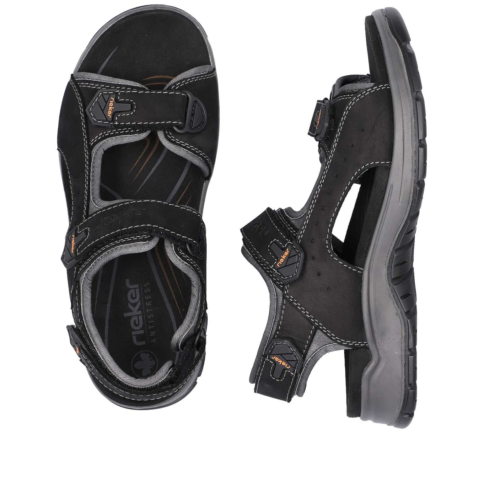Men'S Trekking Sandals Night Black Men'S Summer Shoes